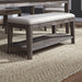 Liberty Furniture Artisan Prairie Upholstered Bench (RTA) in Aged Oak - Furniture Max (Falls Church,VA) *