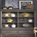 Liberty Furniture Artisan Prairie Sliding Door Hutch in Aged Oak - Furniture Max (Falls Church,VA) *