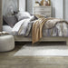 Liberty Furniture Belmar Queen Panel Bed in Washed Taupe and Silver Champagne - Furniture Max (Falls Church,VA) *