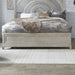 Liberty Furniture Belmar King Panel Bed in Washed Taupe and Silver Champagne - Furniture Max (Falls Church,VA) *