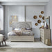 Liberty Furniture Belmar Queen Panel Bed in Washed Taupe and Silver Champagne - Furniture Max (Falls Church,VA) *