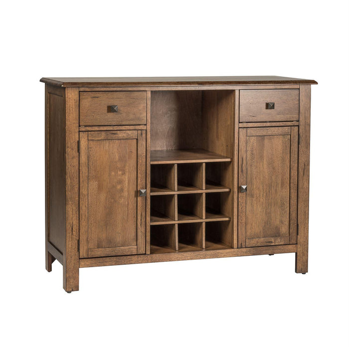 Liberty Furniture Carolina Crossing Server in Antique Honey - Furniture Max (Falls Church,VA) *