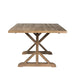 Liberty Furniture Carolina Lakes Trestle Table in Weathered Gray - Furniture Max (Falls Church,VA) *