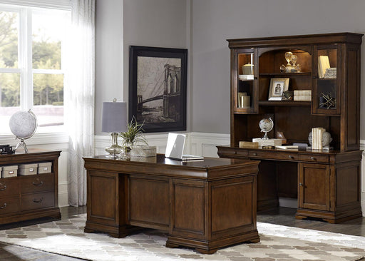 Liberty Furniture Chateau Valley Media File Cabinet in Brown Cherry - Furniture Max (Falls Church,VA) *