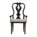 Liberty Furniture Chesapeake Splat Back Arm Chair (RTA) in Antique Black (Set of 2) - Furniture Max (Falls Church,VA) *