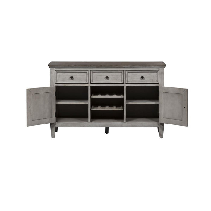 Liberty Furniture Cottage Lane Server in Antique White - Furniture Max (Falls Church,VA) *