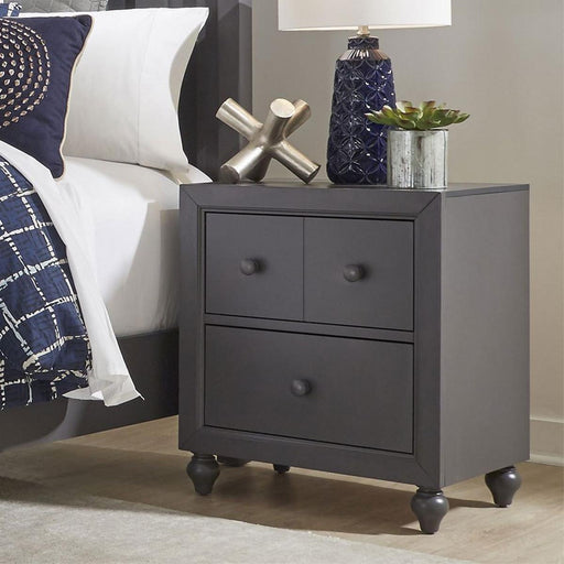 Liberty Furniture Cottage View Nightstand in Dark Gray - Furniture Max (Falls Church,VA) *