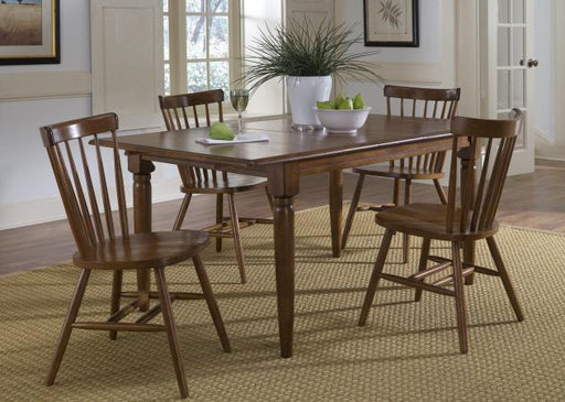 Liberty Furniture Creations II Butterfly Leaf Table in Tobacco Finish - Furniture Max (Falls Church,VA) *