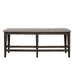 Liberty Furniture Double Bridge Counter Bench (RTA) in Dark Chestnut - Furniture Max (Falls Church,VA) *