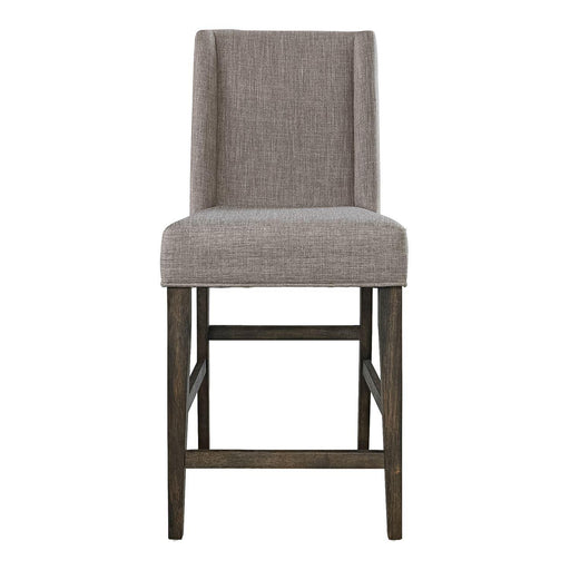 Liberty Furniture Double Bridge Upholstered Counter Chair (RTA) in Dark Chestnut (Set of 2) - Furniture Max (Falls Church,VA) *