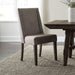 Liberty Furniture Double Bridge Upholstered Side Chair in Dark Chestnut (Set of 2) - Furniture Max (Falls Church,VA) *