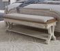 Liberty Furniture Farmhouse Reimagined Bed Bench in Antique White - Furniture Max (Falls Church,VA) *