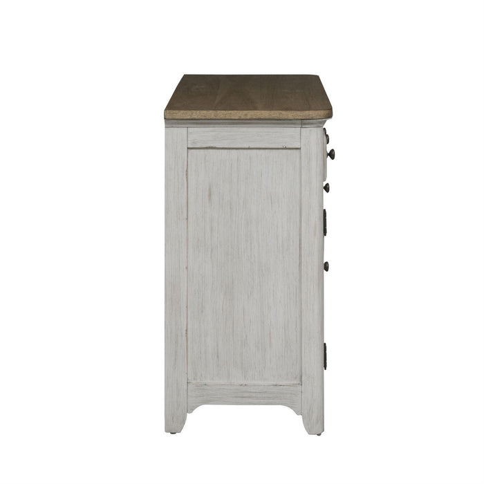 Liberty Furniture Farmhouse Reimagined Buffet in Antique White - Furniture Max (Falls Church,VA) *