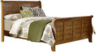 Liberty Furniture Grandpa's Cabin King Sleigh Bed in Age Oak - Furniture Max (Falls Church,VA) *