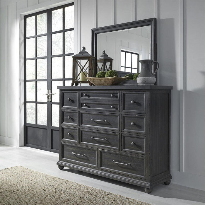 Liberty Furniture Harvest Home Mirror in Chalkboard - Furniture Max (Falls Church,VA) *