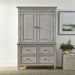Liberty Furniture Heartland Armoire in Antique White - Furniture Max (Falls Church,VA) *