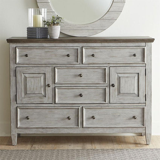 Liberty Furniture Heartland Drawer Chesser in Antique White - Furniture Max (Falls Church,VA) *