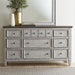 Liberty Furniture Heartland Drawer Dresser in Antique White - Furniture Max (Falls Church,VA) *