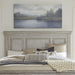 Liberty Furniture Heartland Queen Panel Bed in Antique White - Furniture Max (Falls Church,VA) *
