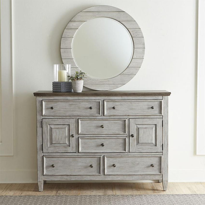 Liberty Furniture Heartland Drawer Chesser in Antique White - Furniture Max (Falls Church,VA) *