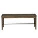 Liberty Furniture Horizons Bench (RTA) in Rustic Caramel - Furniture Max (Falls Church,VA) *