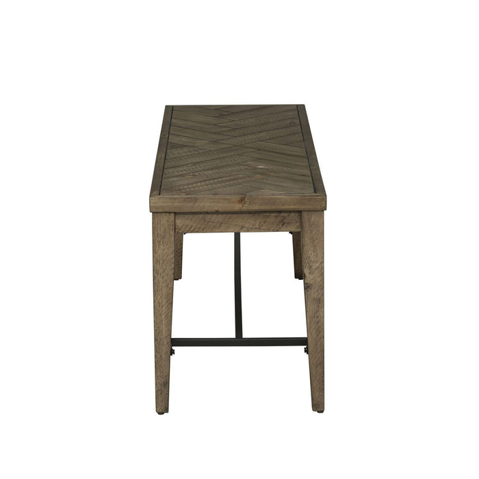 Liberty Furniture Horizons Bench (RTA) in Rustic Caramel - Furniture Max (Falls Church,VA) *