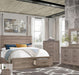 Liberty Furniture Horizons King Panel Storage Bed in Graystone - Furniture Max (Falls Church,VA) *