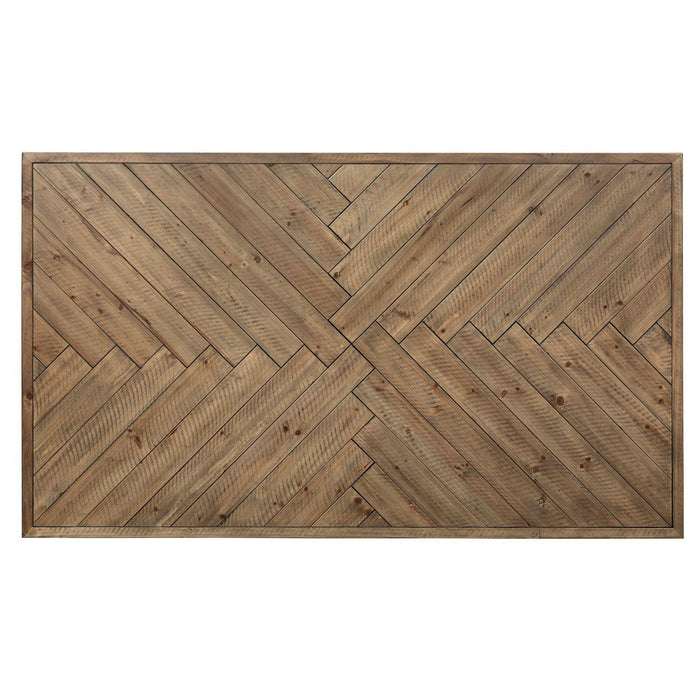 Liberty Furniture Horizons Rectangular Leg Table in Rustic Caramel - Furniture Max (Falls Church,VA) *