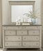 Liberty Furniture Ivy Hollow Landscape Mirror in Weathered Linen - Furniture Max (Falls Church,VA) *