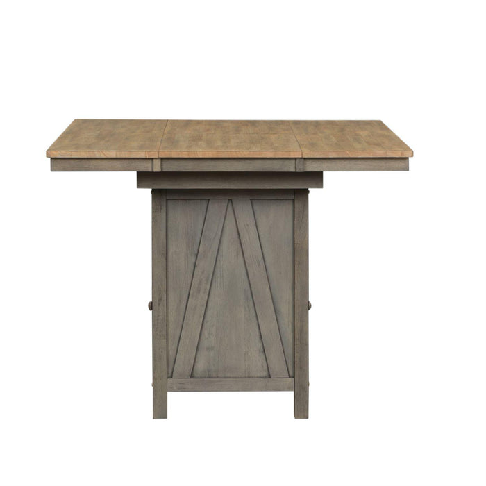 Liberty Furniture Lindsey Farm Kitchen Island in Gray and Sandstone - Furniture Max (Falls Church,VA) *