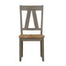 Liberty Furniture Lindsey Farm Splat Back Side Chair (RTA) in Gray and Sandstone (Set of 2) - Furniture Max (Falls Church,VA) *
