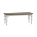 Liberty Furniture Magnolia Manor Dining Bench (RTA) in Antique White - Furniture Max (Falls Church,VA) *