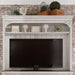 Liberty Furniture Magnolia Manor Entertainment  Hutch in Antique White - Furniture Max (Falls Church,VA) *
