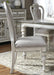 Liberty Furniture Magnolia Manor Upholstered Splat Back Side Chair in Antique White (Set of 2) - Furniture Max (Falls Church,VA) *