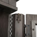 Liberty Furniture Modern Farmhouse Armoire in Dusty Charcoal - Furniture Max (Falls Church,VA) *