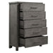 Liberty Furniture Modern Farmhouse Drawer Chest in Dusty Charcoal - Furniture Max (Falls Church,VA) *