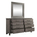 Liberty Furniture Modern Farmhouse Drawer Dresser in Dusty Charcoal - Furniture Max (Falls Church,VA) *