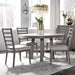 Liberty Furniture Modern Farmhouse Round Dining Table in Dusty Charcoal - Furniture Max (Falls Church,VA) *