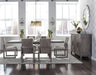 Liberty Furniture Modern Farmhouse Trestle Dining Table in Dusty Charcoal 406-P4860 - Furniture Max (Falls Church,VA) *