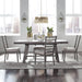 Liberty Furniture Modern Farmhouse Trestle Dining Table in Dusty Charcoal 406-P4860 - Furniture Max (Falls Church,VA) *