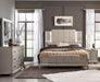 Liberty Furniture Montage Queen Upholstered Bed in Platinum - Furniture Max (Falls Church,VA) *