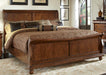 Liberty Furniture Rustic Traditions King Sleigh Bed in Rustic Cherry - Furniture Max (Falls Church,VA) *
