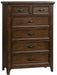 Liberty Furniture Saddlebrook 6 Drawer Chest in Tobacco Brown - Furniture Max (Falls Church,VA) *