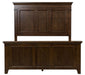 Liberty Furniture Saddlebrook Queen Panel Bed in Tobacco Brown - Furniture Max (Falls Church,VA) *