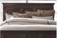 Liberty Furniture Saddlebrook Queen Panel Bed in Tobacco Brown - Furniture Max (Falls Church,VA) *
