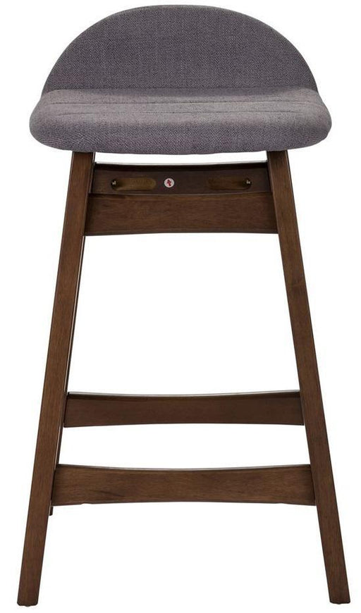 Liberty Furniture Space Saver Barstool30 (Grey) in Satin Walnut (Set of 2) - Furniture Max (Falls Church,VA) *