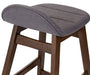 Liberty Furniture Space Saver Barstool30 (Grey) in Satin Walnut (Set of 2) - Furniture Max (Falls Church,VA) *