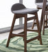 Liberty Furniture Space Saver Barstool30 (Grey) in Satin Walnut (Set of 2) - Furniture Max (Falls Church,VA) *