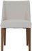 Liberty Furniture Space Saver Nido Chair (Light Tan) in Satin Walnut (Set of 2) - Furniture Max (Falls Church,VA) *
