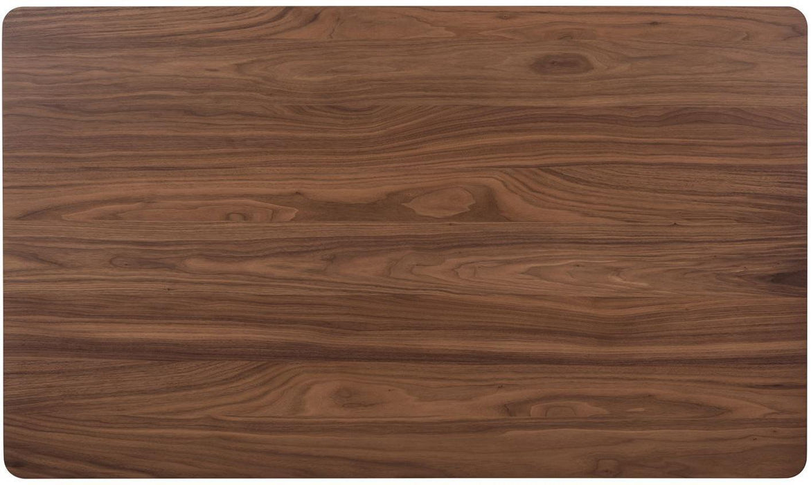 Liberty Furniture Space Saver Rectangular Leg Table in Satin Walnut - Furniture Max (Falls Church,VA) *